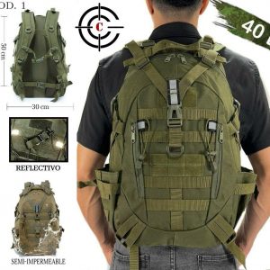 COD-01 MOCHILA TÁCTICA 40 LITROS
