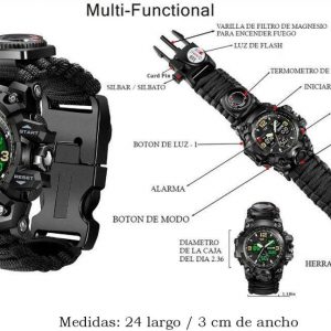 COD-112 RELOJ TACTICO ESTILO MILITAR