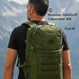 COD-26 MOCHILA TACTICA 45 LITROS