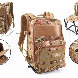 COD-24 MOCHILA TACTICA 35 LITROS CON SILLA