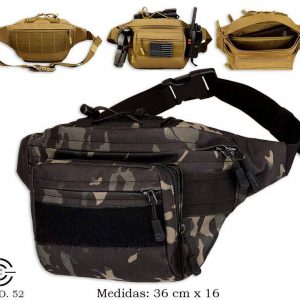 COD-52 CANGURO TACTICO CON VELCRO