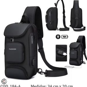 COD-184-1 BOLSO CRUZADO FASHION (G)