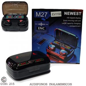 COD-215 AUDÍFONOS INALAMBRICOS