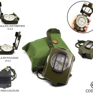 COD-129 BRÚJULA GRANDE CON ESTUCHÉ
