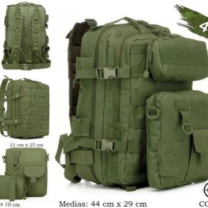 COD-09 MOCHILA TÁCTICA 40 LITROS