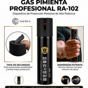 COD-125-3 GAS PIMIENTA 110 ML
